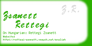 zsanett rettegi business card